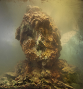 Kim Keever - Eroded Man 49c