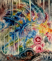 Eugene Von Bruenchenhein - Untitled (No. 740)