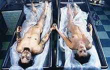 Carmen Electra and Dave Navarro