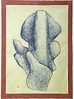 Blått korallharem IV
1978-79
ink drawing
32 x 23 cm