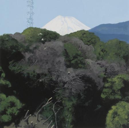 36 Views of Mount Fuji Nr 19 13.03.00
2009
oil on canvas
50 x 50 cm