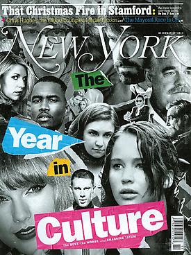 Bjarne Melgaard in the top 10 when New York Magazine lists the best art experiences of 2012