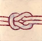 Knot
1981 
acrylic & enamel on canvas 
61 x 61 cm