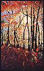 Fall leaves, Hudson River
2004
oil on linen
183 x 122 cm