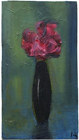 En blomma till Tomas Tranströmer no. 9
2011
mixed media on paper
16 x 9,5 cm
