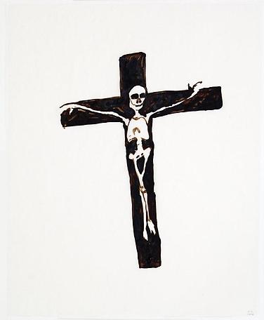 Christ I
2012
vax on paper
57 x 43 cm
