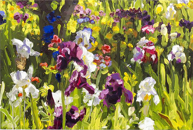Jan De Vliegher
Iris Garden 7
2013
oil on canvas
110 x 165 cm