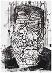 Jarl Ingvarsson
Untitled
1999
monotypie, black ink on paper
72 x 55 cm