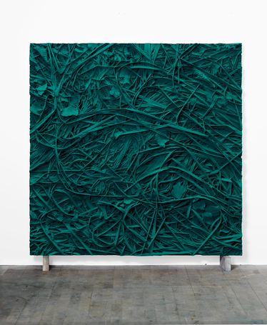 PG7/18 Grass, 2015/2016
pigmented polyvinyl, polyurethane
150 x 150 cm