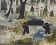 En spelmans jordafärd
1924
oil on canvas
22 x 28 cm
