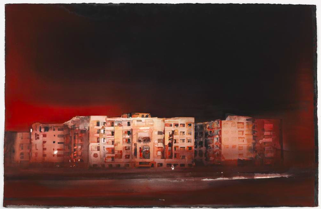 Agadir
2014
watercolor on paper
100 x 150 cm