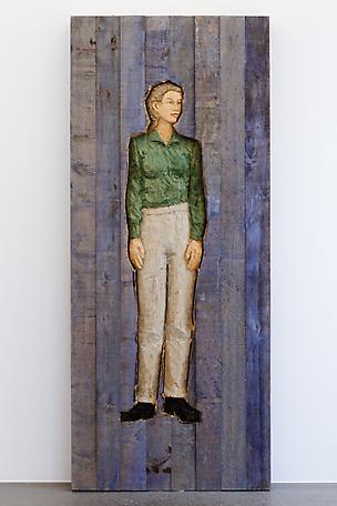 Big relief (woman)
2010
painted wawa wood
239 x 101 cm