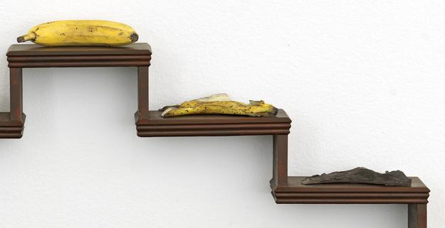 Ålderstrappa, banan
(detail)
2015
mixed media
30 x 90 x 10 cm