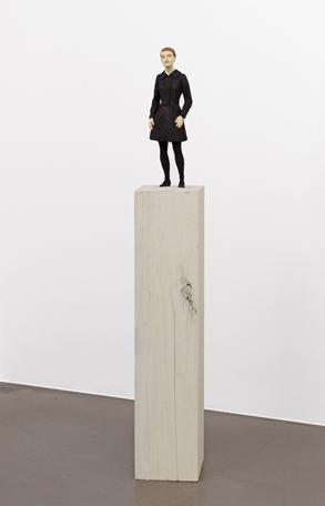 Woman in black dress
2015
painted wood
167 x 24 x 30 cm