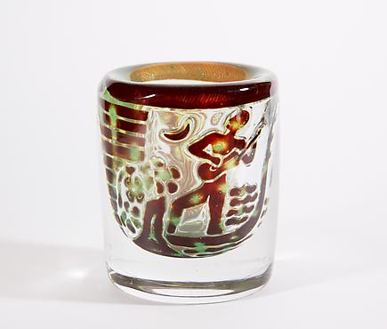 Orrefors 'Ariel' Glass Vase 2