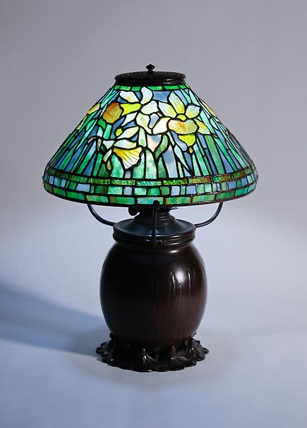 Tiffany Studios <br>Daffodil Table Lamp 1