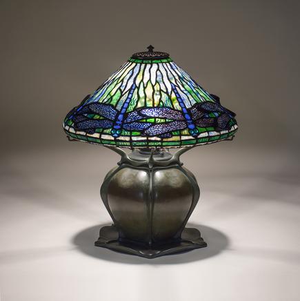 Tiffany Studios Early Dragonfly Table Lamp 2