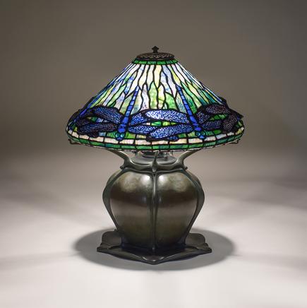 Tiffany Studios Early Dragonfly Table Lamp 3