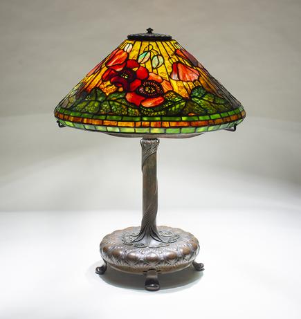 Tiffany Studios Poppy Table Lamp 2