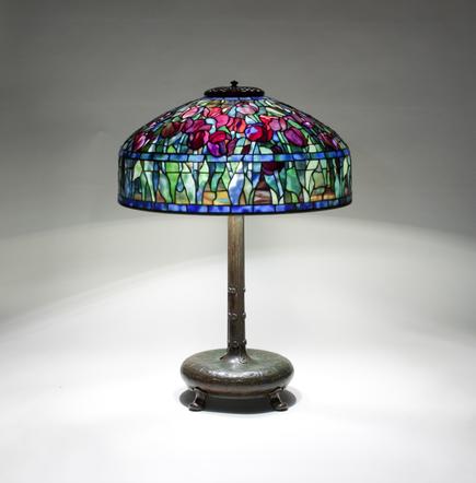 Tiffany Studios <br> Tulip Table Lamp 1