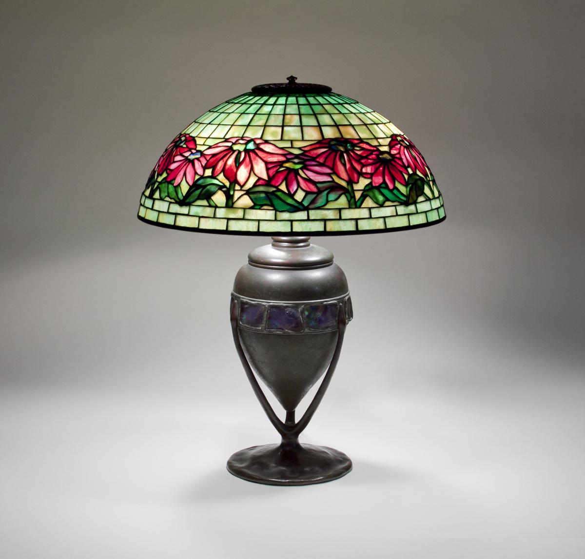 Tiffany Studios Lamps Catalogue Lillian Nassau Llc Height 22 Inches 56 Centimeters Diameter 18 46 American Circa 1906