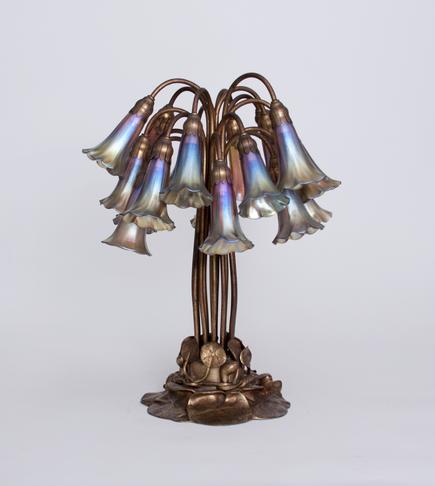 Tiffany Studios <br> 18-Lily Lily Table Lamp 1