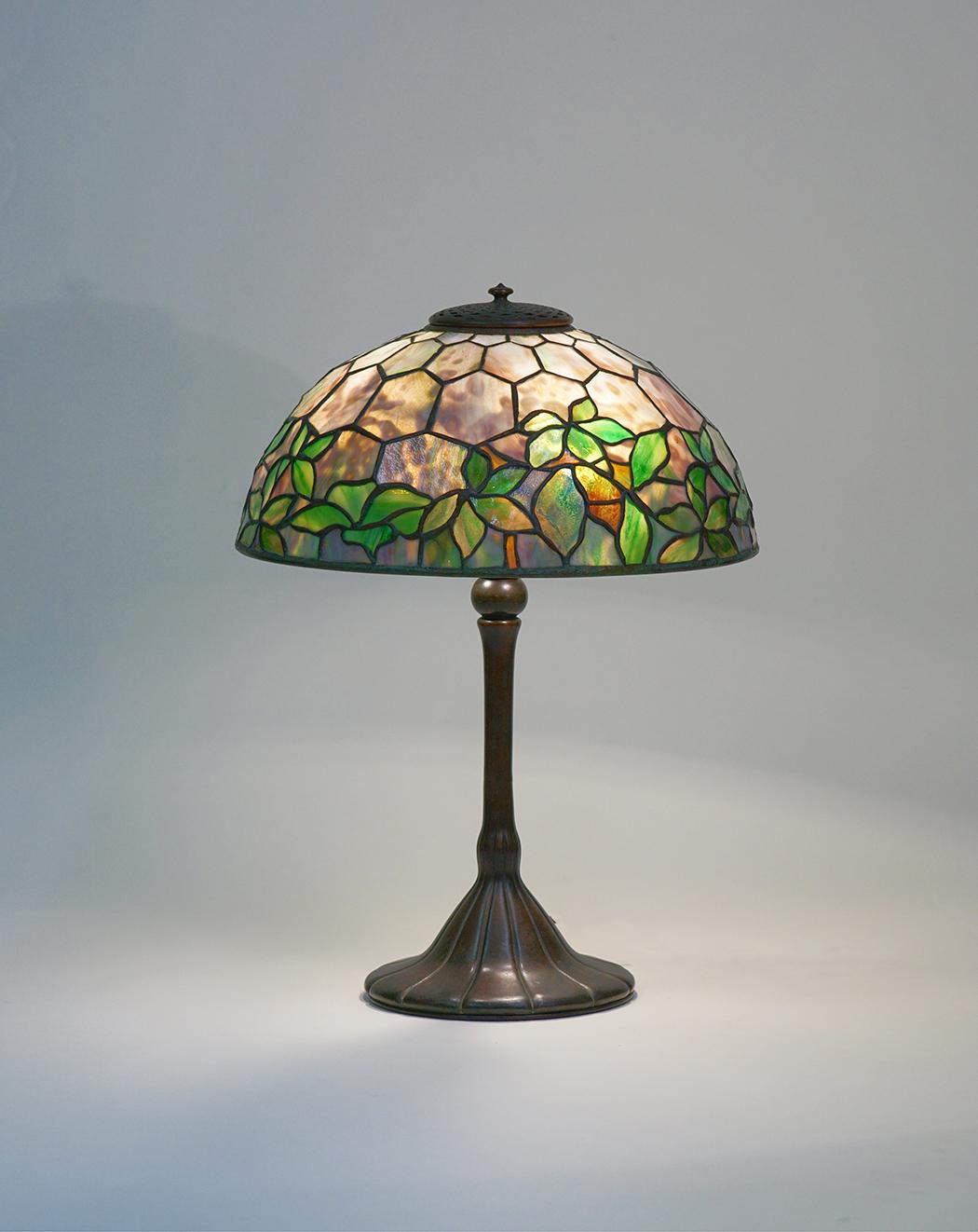 Tiffany Studios Woodbine Table Lamp 1