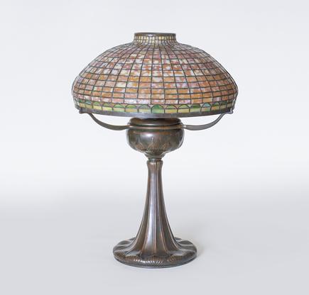 Tiffany Studios Geometric Tyler Variant Table Lamp 2
