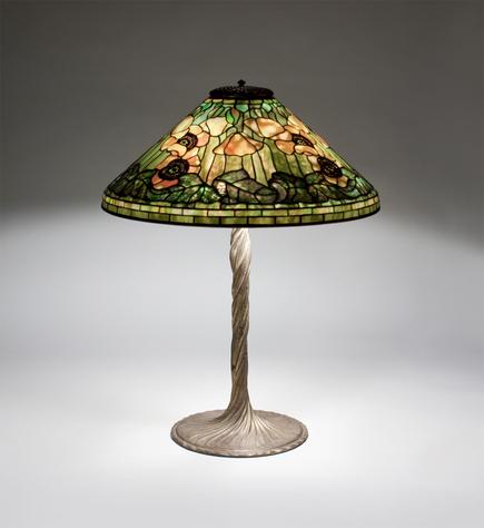 Tiffany Studios Poppy Table Lamp 2