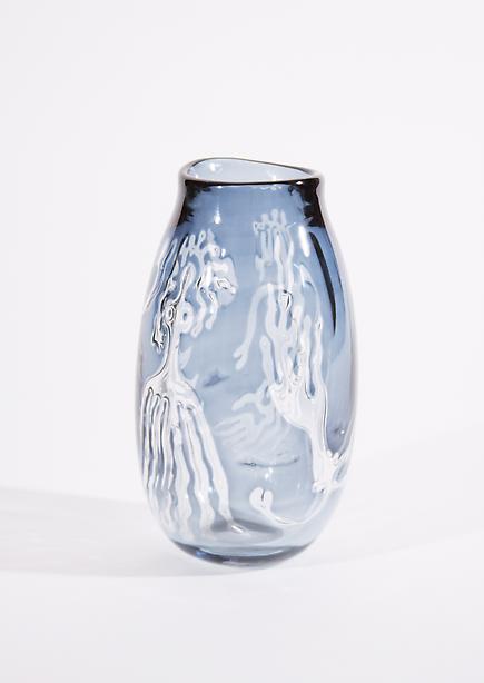 Orrefors Rare 'Ariel' Glass Vase 1