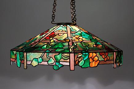 Tiffany Studios Nasturtium Chandelier 4