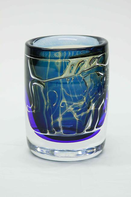 Orrefors Ariel Bullfighter Vase 2