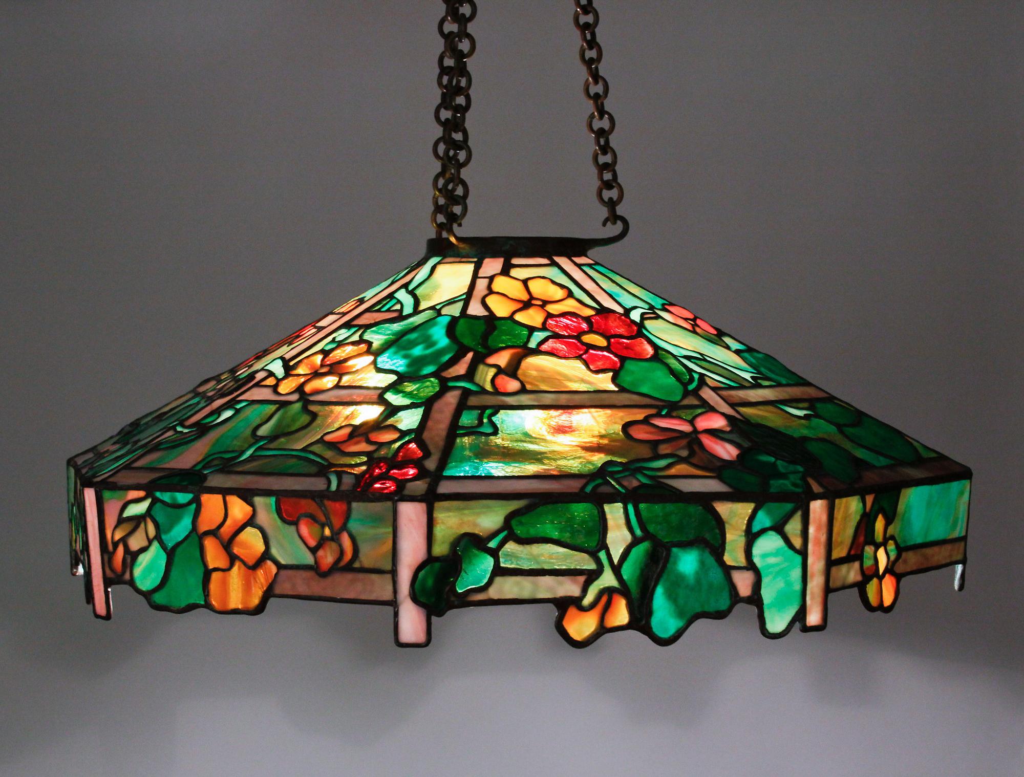 Tiffany Studios Nasturtium Chandelier 1