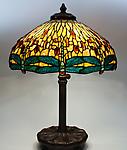 Tiffany Studios <br>Drophead Dragonfly Lamp