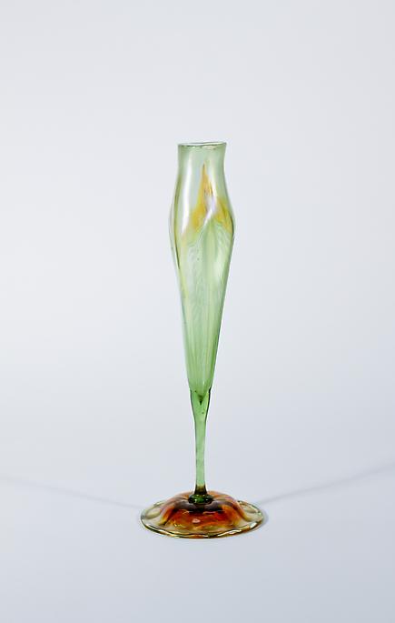 Tiffany Favrile Glass <br>Calyx Flower Form Vase 2