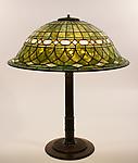 Tiffany Studios <br>Roman Helmet Lamp
