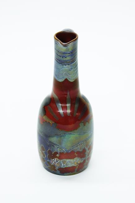 Zsolnay <br>Iridescent Pottery Ewer 3