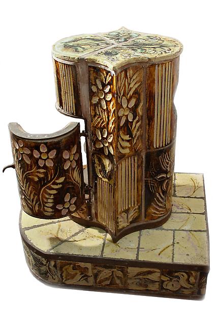 Henry Varnum Poor Ceramic Stove 5