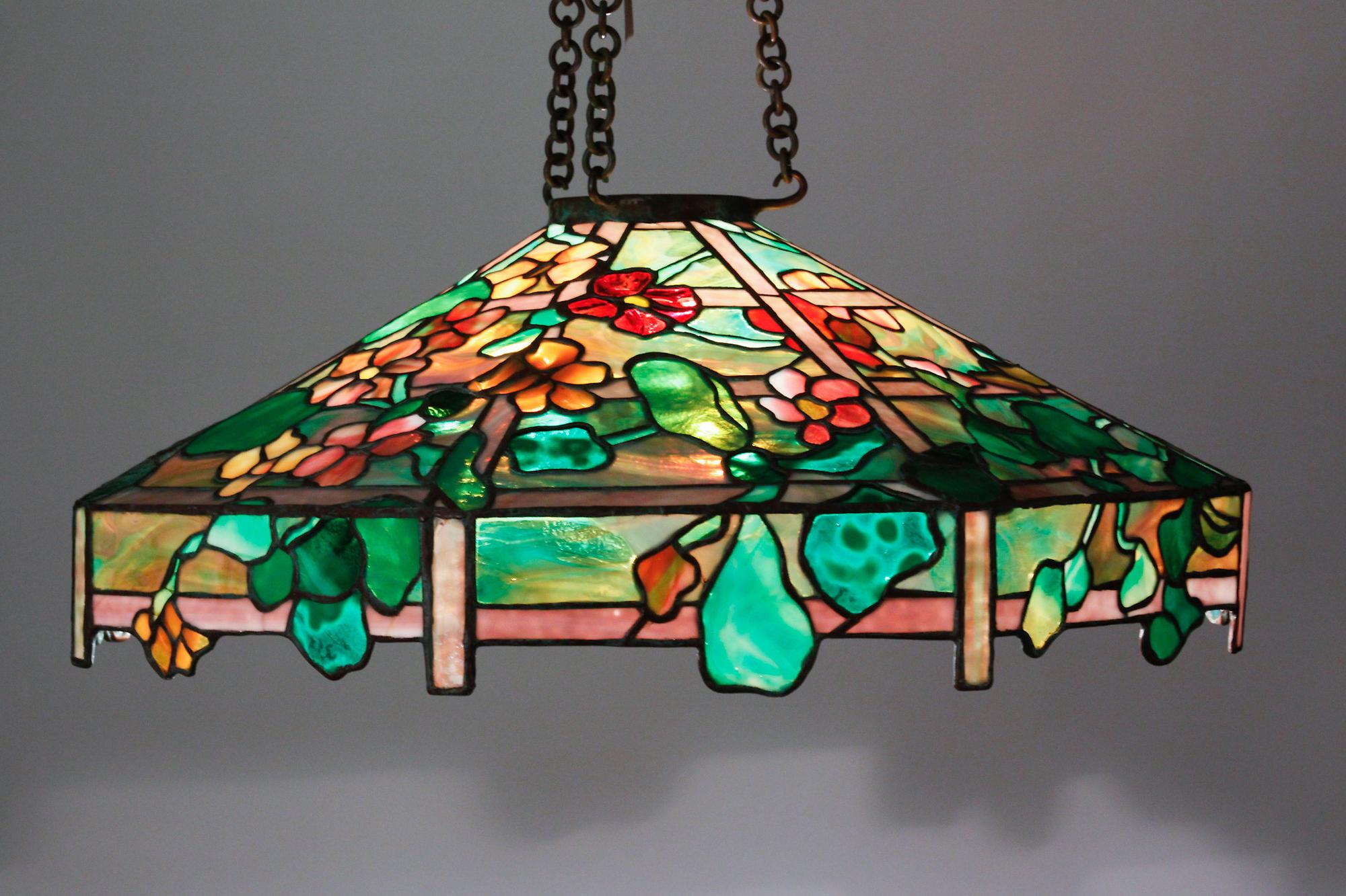 Tiffany Studios Nasturtium Chandelier 3