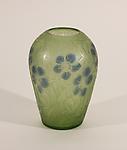 Tiffany Favrile Glass  <br>Frosted Cameo Vase
