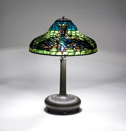 Tiffany Studios <br> Rare Bird Lamp 1