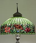 Tiffany Studios <br> Peony Border Floor Lamp