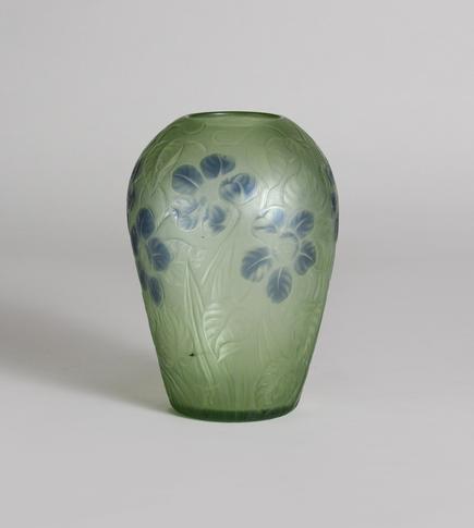 Tiffany Favrile Glass Cameo Vase 2