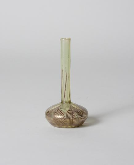 Tiffany Favrile Glass Early Bud Vase 1