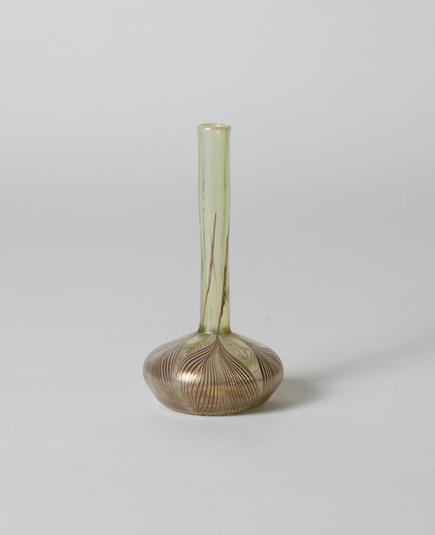 Tiffany Favrile Glass Early Bud Vase 2