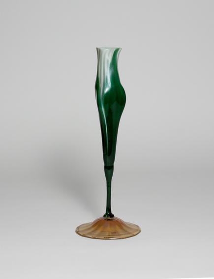 Tiffany Favrile Glass <br> Calyx Flower Form Vase 2