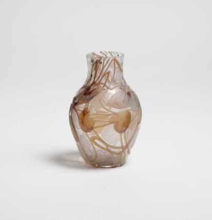 Tiffany Favrile Glass <br>Intaglio Vase 3