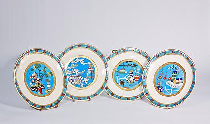 Minton <br>Porcelain Plates 1