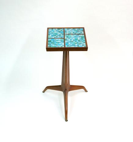 Edward Wormley for Dunbar Janus Tripod Side Table 1