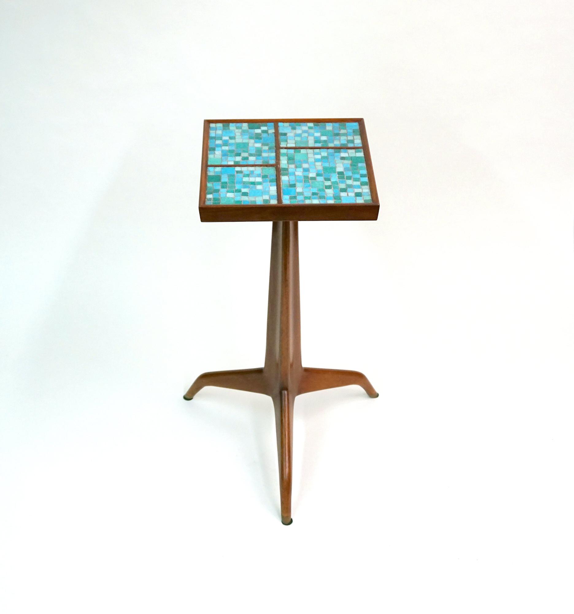 Edward Wormley for Dunbar Janus Tripod Side Table 1